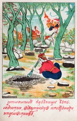 Temiya Jakata. (metszet, kb. 1910)
