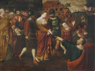 St. Agatha (olaj, panel)
