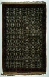 Isfahan szőnyeg, cartouche felirattal