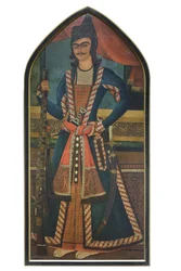 Egy kazár herceg, valószínűleg Bahram Mirza, Abolhassan (olaj, vászon)