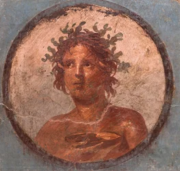Medalion portrék, Pompeji