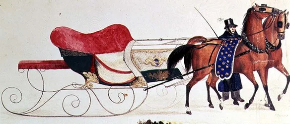 Ló húzott szán