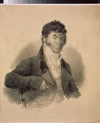 Az első orosz filológus, Alekszandr K. Vosztokov (1781-1864) portréja