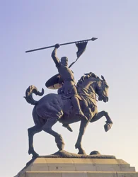 El Cid emlékműve (1040-99 körül) (bronz)