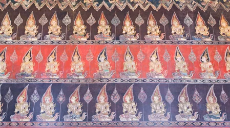 Falfestmények a Buddhaisawan kápolnában, Wang Na palotája (festmény)