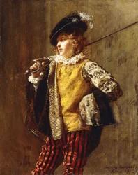 Egy elegáns udvaronc, 1872