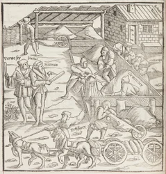 Cosmographia, Fol 436 részlete (metszet)
