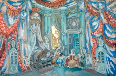 Mozart, Figaro / díszlet Sudeikin