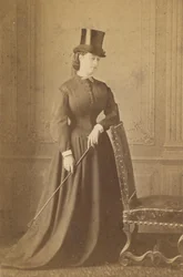 Eugenie császárné, kb. 1864.