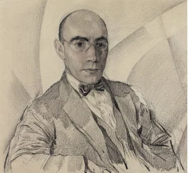 Miron Sherling művész és fotós portréja 1880-1958
