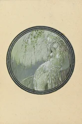 Rusalka. Illusztráció A. Puskin Ruslan és Ljudmila című verséhez, 1921-1926.