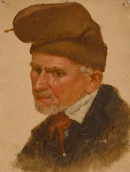 Kalapos férfi