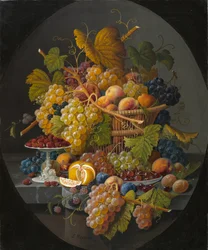 Csendélet gyümölccsel, 1855-1860 körül