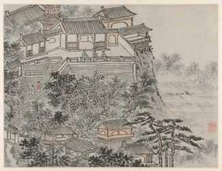 Tiger Hill tizenkét képe, Suzhou: The Five Sages Terrace