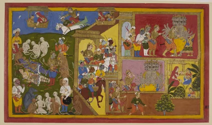 Indrajit megsebesíti Rāmát és Lakṣmaṇát; a majmok kétségbeesnek, de Vibhīṣaṇa megvigasztalja őket.