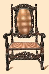 Diófa szék, 1905