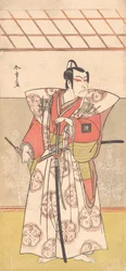 Ichikawa Dan Juro V As A Samurai f Expense gh oszlop k, nem igaz? 1778.