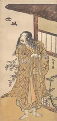 A kilencedik Ichimura Uzaemon Shunkan szerepében, kb. 1778.