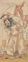 A második Nakajima Mihoemon Sadaijin Jihei szerepében, 1776.
