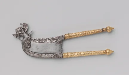 Bétel-dió vágó, 1690-1720 körül (vas és arany)