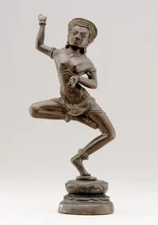Táncoló Dakini, Lopburi kultúra (bronz)