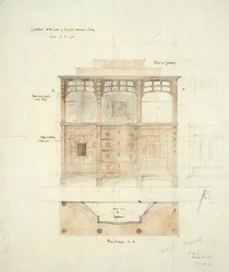 Design for szekrény angol dió és ébenfa