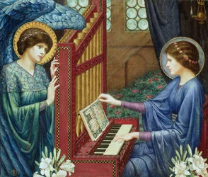 Szent Cecília (olaj, vászon)