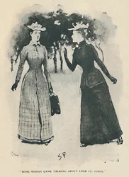 Valami nő Lord St. Simonról beszélt, 1892
