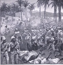 Storming Firket, illusztráció Cassells Anglia története, 1900-as évek