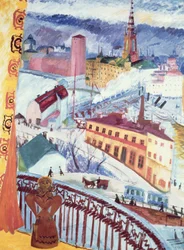 Slussen kilátása