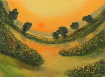 Gespannter Horizont