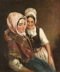 Anya és lánya, 1854