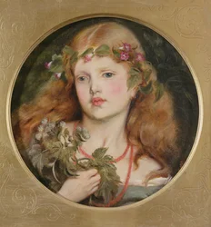 Tanulmány egy lányfejről, 1863