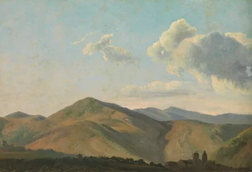 Hegyvidéki táj Vicovaróban, kb. 1786-97.