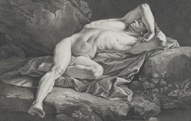 Tanulmány a férfi aktról, 1762.
