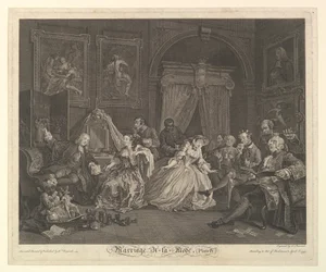 Házasság A-la-Mode, IV. tábla, 1745. április 1.