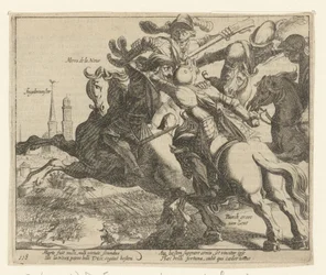 François de la Noue fogságba esett az ingelmunsteri csatában, 1580