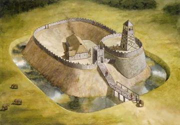 Helmsley kastély, North Yorkshire, 12. század, 1990-c2010