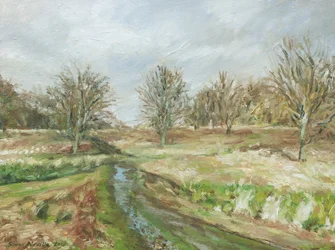 Richmond Park (olaj, vászon)