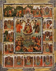 Theotokos Életadó tavasz, 1670