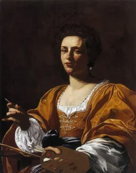 Artemisia Gentileschi portréja, 1623-1626.