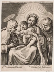 A Szent Család és Szent Klára
