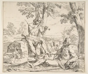 Mercury és Argus, kb. 1630-1648.