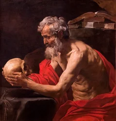 Szent Jeromos meditációban, 1637-1639 körül (olaj, vászon)