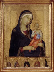 Szűz és gyermek, c. 1324-1325