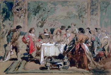 „Bankett Lucentio házában”, 1859