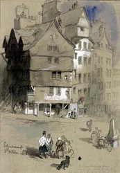 Sir George McKenzie háza, Edinburgh, Skócia, 1845