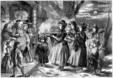 A Wassail Bowl, 1860.