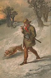 A favágó és a kutyája, 1862.