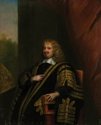 Sir Edward Hyde portréja, Clarendon 1. grófja 1609-1674.